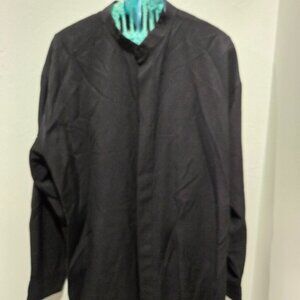 Mano by Domani Men’s Dress Shirt – Black XL